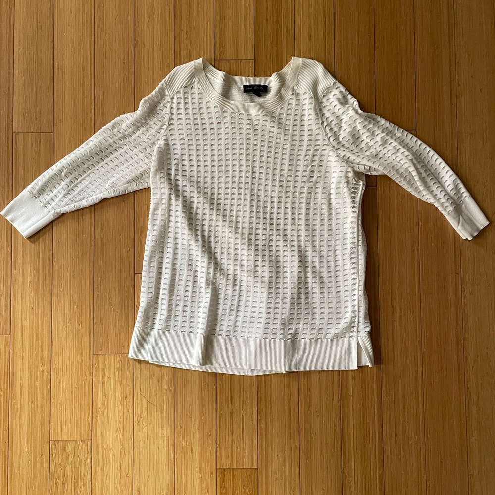 Light weight ivory knit sweater top